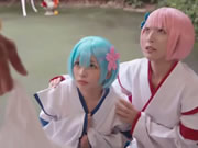 可愛姊妹花阿部乃美紅＆麻里梨夏甜蜜花園輪流口愛舔的受不了